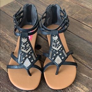 Pop Zara Black Sandals